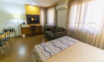 Imagem 4: Flat Transamerica Jardins para locação com 43m² contendo 2 dormitório e 1 vaga de garagem