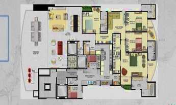 Imagem 2: MANSÃO PHILETO SOBRINHO, 4 SUÍTES, 4 VAGAS, VARANDA COM 56M², VISTA MAR, CORREDOR DA VITÓR