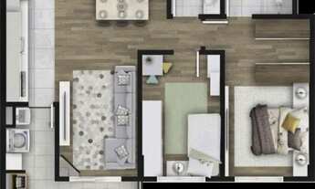 Imagem 2: Apartamento 2 quartos à venda no Bacacheri, Curitiba, PR