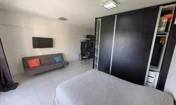 Imagem 5: Edifício TIME - Studio Master com varanda, mobiliado, 37,14m2 Porteira fechada