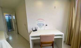 Imagem 3: Encantador apartamento no Res. La Rochelle com 2 quartos, mobiliado com vista para o mar d