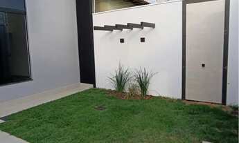 Imagem: Casa portal do cerrado com acabamento diferenciado