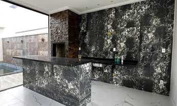 Imagem 5: CASA TÉRREA 4 SUÍTES + PISCINA CONDOMÍNIO RESIDENCIAL CASTANHEIRA