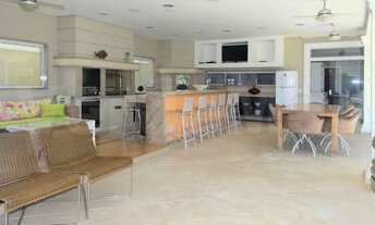 Imagem 6: Jardim Acapulco Guarujá, casa com amplo espaço de lazer