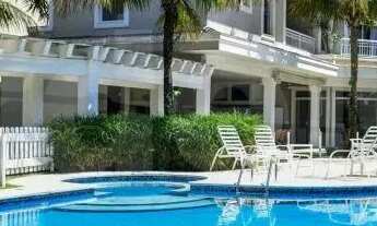 Imagem 3: Jardim Acapulco Guarujá, casa com amplo espaço de lazer