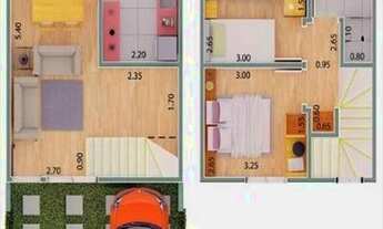 Imagem 6: Casa em Condomínio para Venda em Sorocaba, Éden, 2 dormitórios, 2 banheiros, 2 vagas