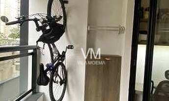 Imagem 1: Apartamento com 1 dormitório à venda, 38 m² por R$ 555.000,00 - Moema - São Paulo/SP