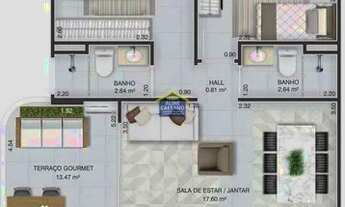 Imagem 4: Aprt 2 dorms Caicara Unidades Com Vista Mar JGA748