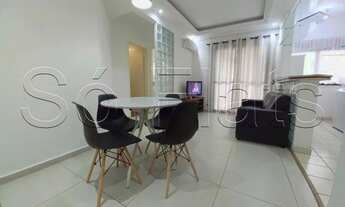 Imagem 3: Flat mobiliado com vaga de garagem próximo ao metrô Praça da Árvore disponível para locaçã