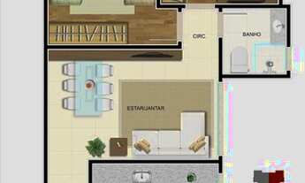 Imagem 2: Apartamento para venda possui 46 metros quadrados com 2 quartos em Lagoinha - Belo Horizon