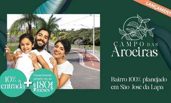 Imagem 4: Lançamento em São José da Lapa, sentido Maravilhas, lotes a partir de 360m com infraestrut