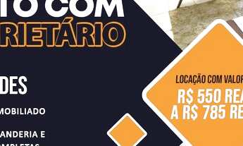 Imagem: Flat para aluguel possui 25 metros quadrados