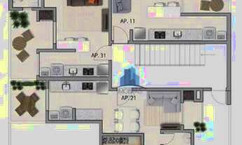 Imagem 5: Apartamento com 2 dormitórios à venda, 46 m² por R$ 208.900,00 - Afonso Pena - São José do