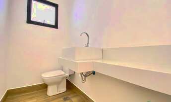 Imagem 7: Casa nova térrea com 3 suítes quintal com piscina em condomínio