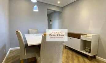 Imagem 7: Apartamento com 3 dormitórios para alugar, 75 m² por R$ 3.942,00/mês - Vila Augusta - Guar