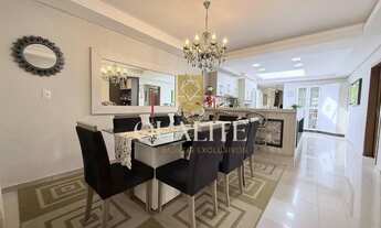 Imagem 6: Casa com 204m² área construída, 3 dormitórios sendo 1 suíte, espaço com piscina e churrasq