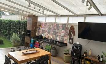 Imagem 4: Apartamento térreo com jardim e área gourmet