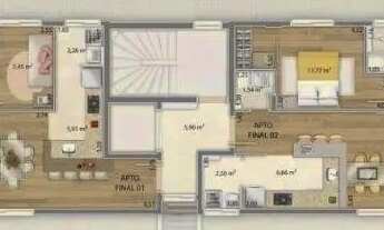 Imagem 4: Apartamento com 2 dormitórios à venda, 78 m² no Morro do Espelho - São Leopoldo/RS