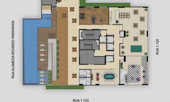 Imagem 4: Flat 45 m² QS Life Home Setor Marista