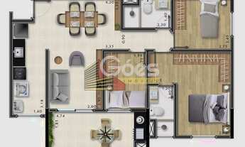 Imagem 7: Residencial Platinum 3 dorms Lançamento Mauá