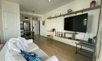 Imagem 2: Apartamento com 1 dormitório para alugar, 52 m² por R$ 5.250,00/mês - Brooklin - São Paulo