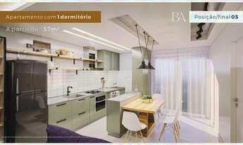 Imagem 3: Apartamento para venda possui 51 metros quadrados com 1 quarto em Barreiros - São José - S