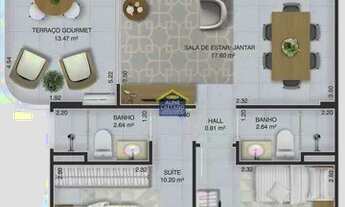 Imagem 3: Aprt 2 dorms Caicara Unidades Com Vista Mar JGA748