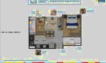 Imagem 6: Minha Casa Minha Vida para Venda em São Paulo, VILA PRUDENTE, 2 dormitórios, 1 banheiro