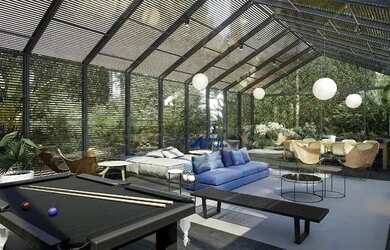 Imagem 4: Apartamento mobiliado prédio novo primeira locação 01 dormitório 01 vaga 45 m2 úteis lazer