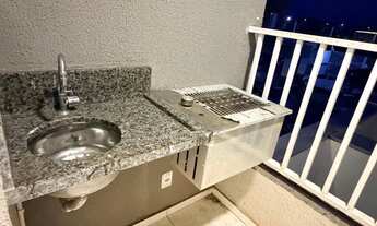 Imagem 3: Locação Apto 02 dorm 02 quartos Novo Cond Grand Kazza - Colinas do Paratehy