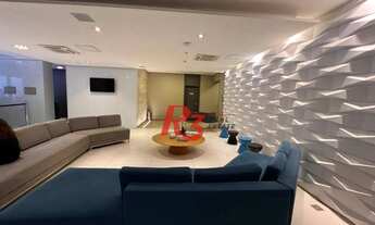 Imagem 3: Flat com 1 dormitório à venda, 36 m² por R$ 583.000,00 - Gonzaga - Santos/SP