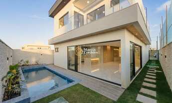 Imagem 2: Sobrado para venda tem 245 metros quadrados com 4 quartos em Cidade Alpha - Eusébio - CE