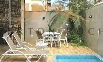 Imagem 5: Casa em condomínio fechado na praia de Juquehy com 3 suítes e espaço gourmet com piscina