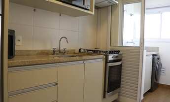 Imagem 7: Apartamento mobiliado para locação no Brooklin, 69 ms, 2 dorms, sendo 1 suíte, 2 vagas, de