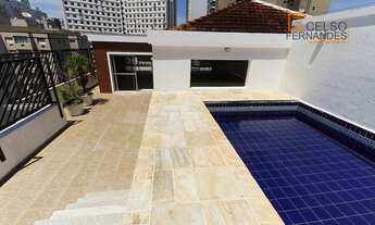 Imagem 3: Cobertura duplex com 3 dorm, sendo 1 suíte, Piscina no José Menino - Santos - SP