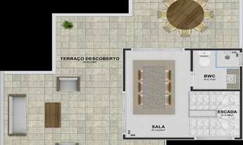 Imagem 6: SOBRADO A VENDA NO BAIRRO UBERABA, CURITIBA, A 500 METROS DA SALGADO FILHO E 750 D0 BANCO
