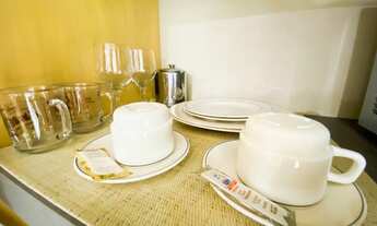 Imagem 6: Flat com varanda e garagem na Barra da Tijuca (diária ou mensal