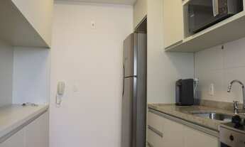 Imagem 1: Apartamento mobiliado para locação no Brooklin, 69 ms, 2 dorms, sendo 1 suíte, 2 vagas, de