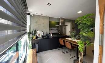 Imagem 2: Flat para venda com 80 metros quadrados com 1 quarto em Pitangueiras - Guarujá - SP