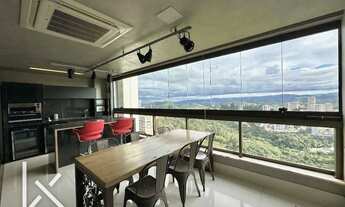 Imagem 4: Apartamento com 3 dormitórios para alugar, 201 m² por R$ 20.422,00/mês - Vila da Serra - N