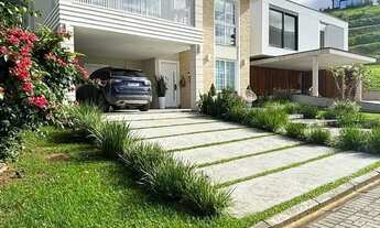 Imagem 2: Casa com 4 dormitórios à venda sendo 4 suítes, 352.8 m² por - R$ 5.500.000,00 - Rio do Mei