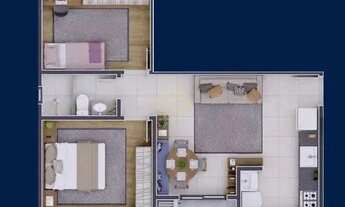 Imagem 7: Apartamento 2 Dormitórios no Pedro Moro, São José dos Pinhais/PR