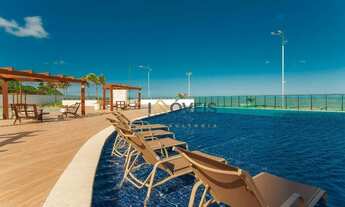 Imagem 6: Apartamento com 3 dormitórios à venda, 86 m² por R$ 834.000,00 - Jacarecica - Maceió/AL