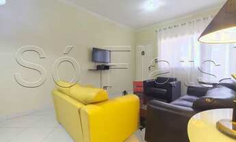 Imagem 4: Flat na cobertura com 2 dormitórios e 1 vaga de garagem, finamente decorado no centro de A