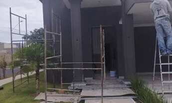 Imagem 2: Ótima casa a venda no Condomínio Residencial Figueira ll em RP, fase final de acabamento