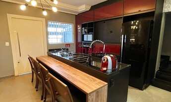 Imagem 3: Sobrado 3 suítes 2 vagas mobiliado