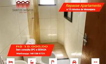 Imagem 7: SI: Apartamento para repasse com 2 quartos a 15 minutos de Messejan, sem consulta SPC e SE