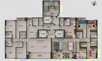 Imagem 2: More no melhor 4 de Apipucos| Edf. Hilson Macedo| 4 Quartos| 4 Suítes