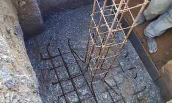 Imagem 3: Terreno com radier, estrutura para 4 lajes