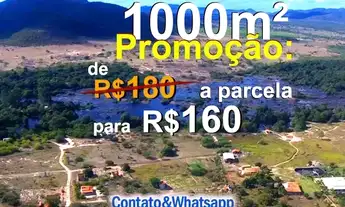 Imagem: Terreno à Venda - 800,00 Parcelas de